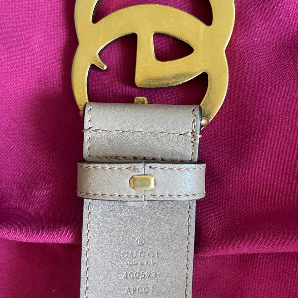 Gucci Belt Dusty Pink - Picture 4 of 5